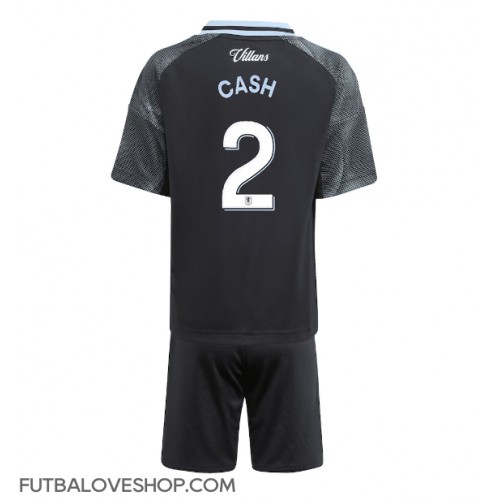 Dres Aston Villa Matty Cash #2 Preč pre deti 2025-26 Krátky Rukáv (+ trenírky)
